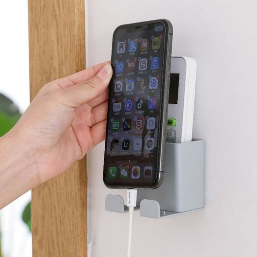 Wall Hanging Remote Controller Mobile Phone Bracket Switch Decorative Box