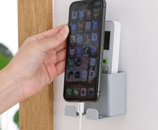 Wall Hanging Remote Controller Mobile Phone Bracket Switch Decorative Box