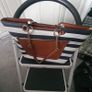 New Look stripe shoulder bag Image 3