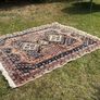 Vintage Turkish Hand Made wool Rug 158 x 118 cms Image 3