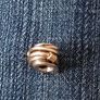 Pandora 14 karat gold and 925 silver love knot forget me not charm perfect Valentine's Day Gift FREE STANDARD POSTAGE INCLUDED Image 5