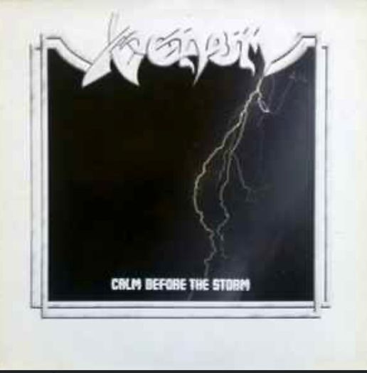 Venom Calm before the storm original 1987 release vinyl record in near mint condition