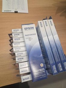 Epson S015633 black ink ribbon (original Epson)