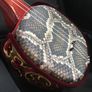 Sanshin from a local workshop ASOVIVA, Red (Okinawan traditional three-stringed instrument) Image 8