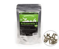 GlasGarten - Shrimp Snacks herbal mix 2 + mint 30g