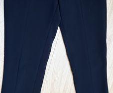 Split hem black leggings