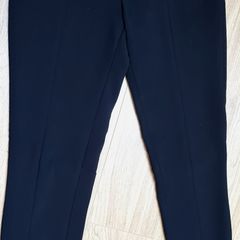 Split hem black leggings