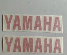 Yamaha Stickers fairings tank belly pan helmet x2