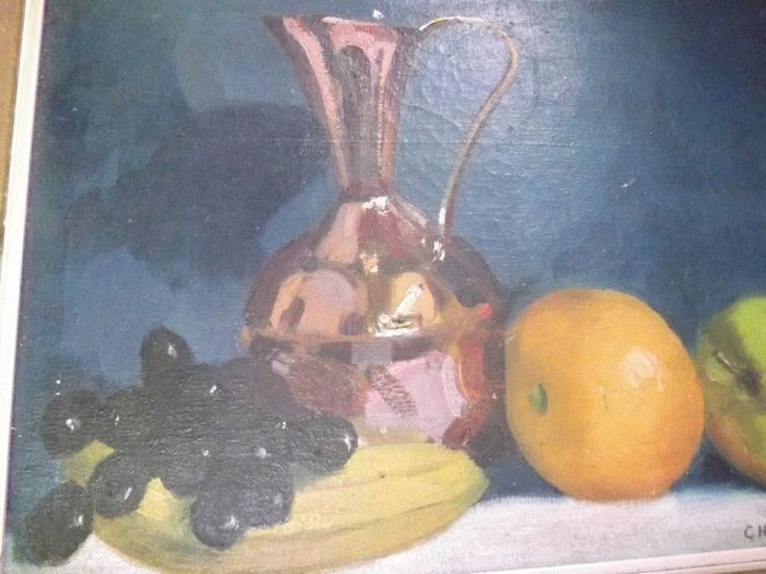 a oil painting on canvas by a dublin artist chris jones