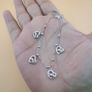 925 Sterling Silver Heart Charm Bracelet with LOVE Pendants Elegant Adjustable Chain Jewelry Image 10