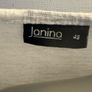 Janina cream slogan t-shirt size UK18 EU46 Postage included Image 3