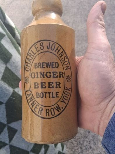 Victorian Stoneware Glazed Bottle Collection