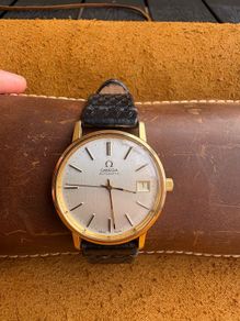 Omega Automatic 166.0202 Vintage Gold-Plated Dress Watch