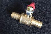 Small ball valve 1/4" 10mm free viewing
