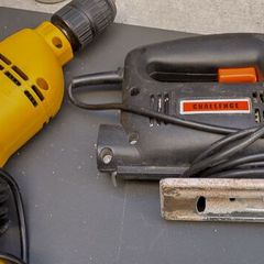 Drill and jigsaw