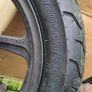 honda pcx front wheel with new tyre Image 4