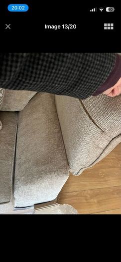 Sofa, brand new and bought for 1169