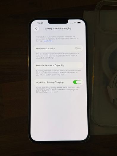iPhone 13 Pro Max 128GB Unlocked 100% Battery