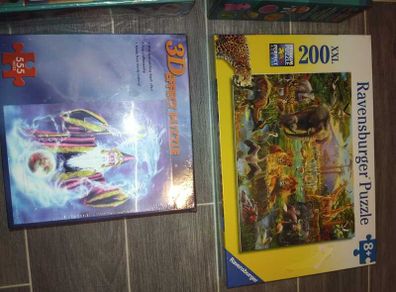 Puzzle Bundle  3D Fantasy & Wildlife Puzzles