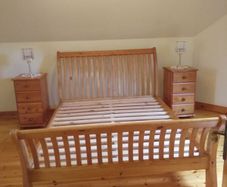king sleigh bed frame