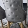 4 grey dinning chairs Image 3