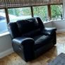 Brown Leather Recliner Image 2