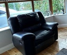 Brown Leather Recliner