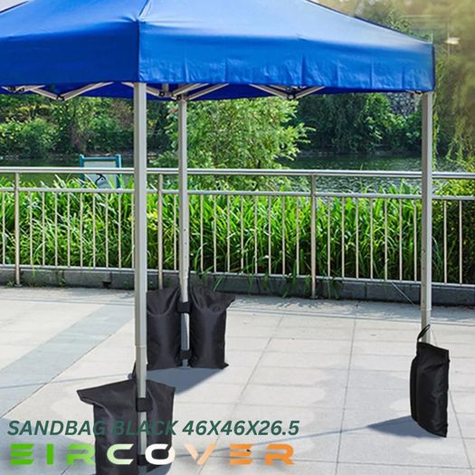 Gazebo - Marquee Sandbag  black : 40 x 25 x 12