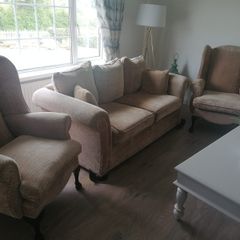 3 Seater & Armchairs