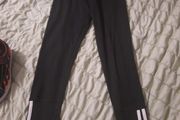 black adidas workout leggings