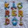 Multicolour Personalised Wooden Letters for Kids Room Image 7