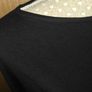 Next black jersey star top uk8-10 Image 3