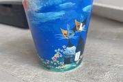 Gobel very fine Designer hand painted  trinket Cup