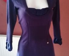 beautiful new designer Karen Millen purple dress