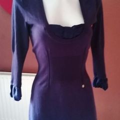 beautiful new designer Karen Millen purple dress