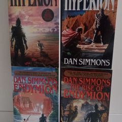 Hyperion Cantos Series by DAN SIMMONS Books 1-4 (Paperback) (Collection Only)