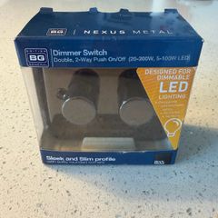 Nexus metal dimmer switch
