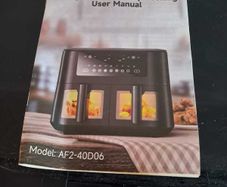 Dual zone digital air fryer