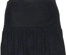 Black bubble skirt