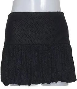 Black bubble skirt