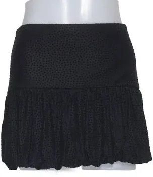 Black bubble skirt