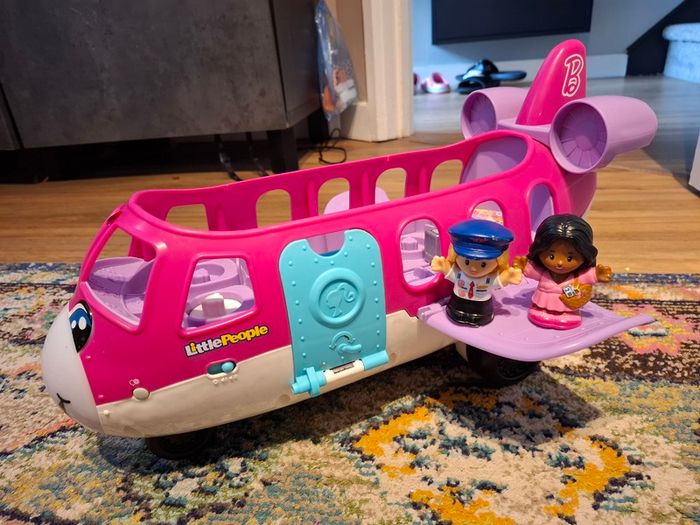Fisher-Price Little People Barbie Dream Plane Playset