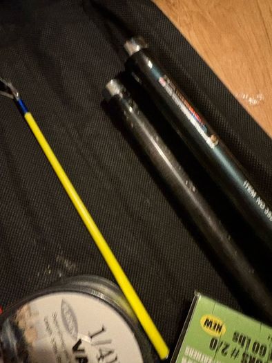 fishing rod and feel daiwa silstar mackrell sea rod pollock pier rock beach feathers weights