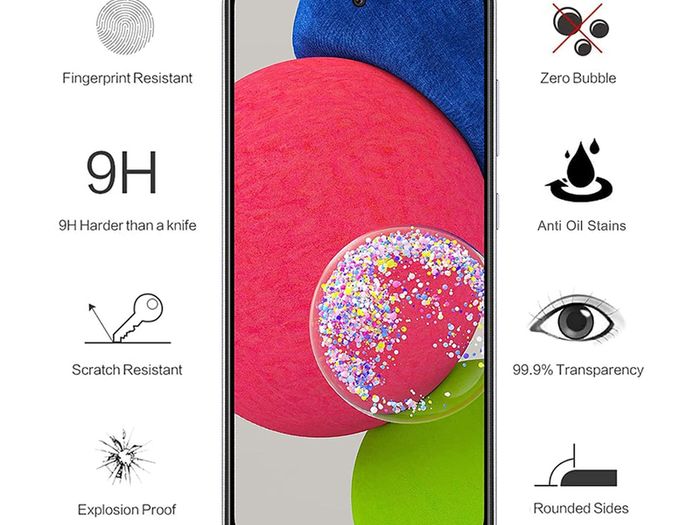 For Samsung Galaxy A52s 5G Tempered Glass Screen Protector Saver Cover New - FHT15SMTG
