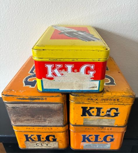 Vintage KLG Spark Plug Advertising Collection
