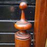 Victorian mahogany dressing table swing mirror Image 2