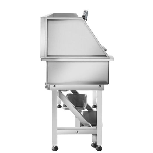 Professional Stainless Steel Pet Grooming  Dog Bath Station with Steps & Shower Kit
