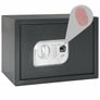 Digital Safe with Lock Dark grey 35 x 25 x 25 cm Steel Image 2