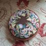 Antique Victorian Walnut Footstool Image 2