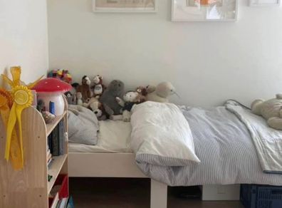 Extendable toddler bed